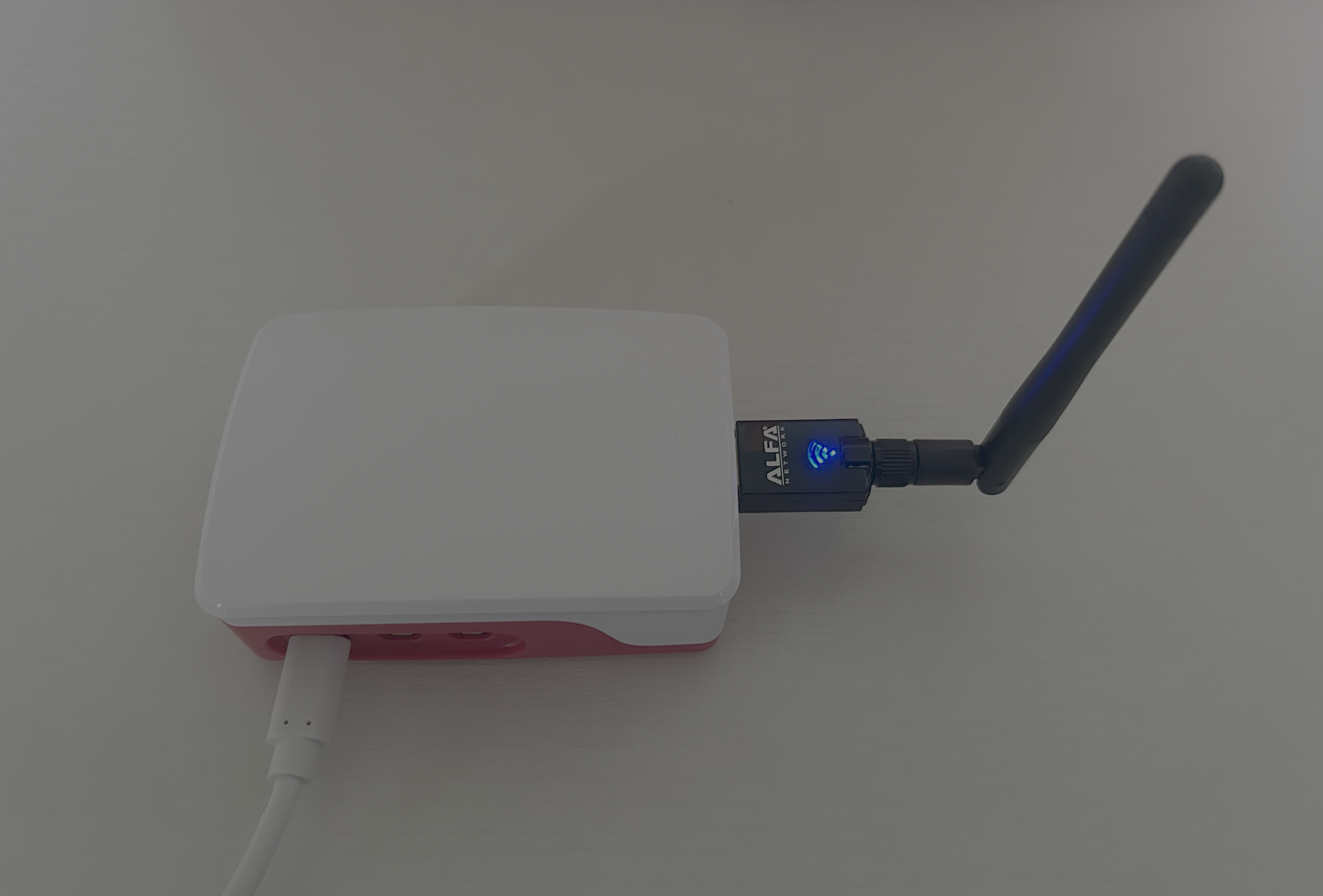Raspberry Pi5 SaveHaven Hotspot active.