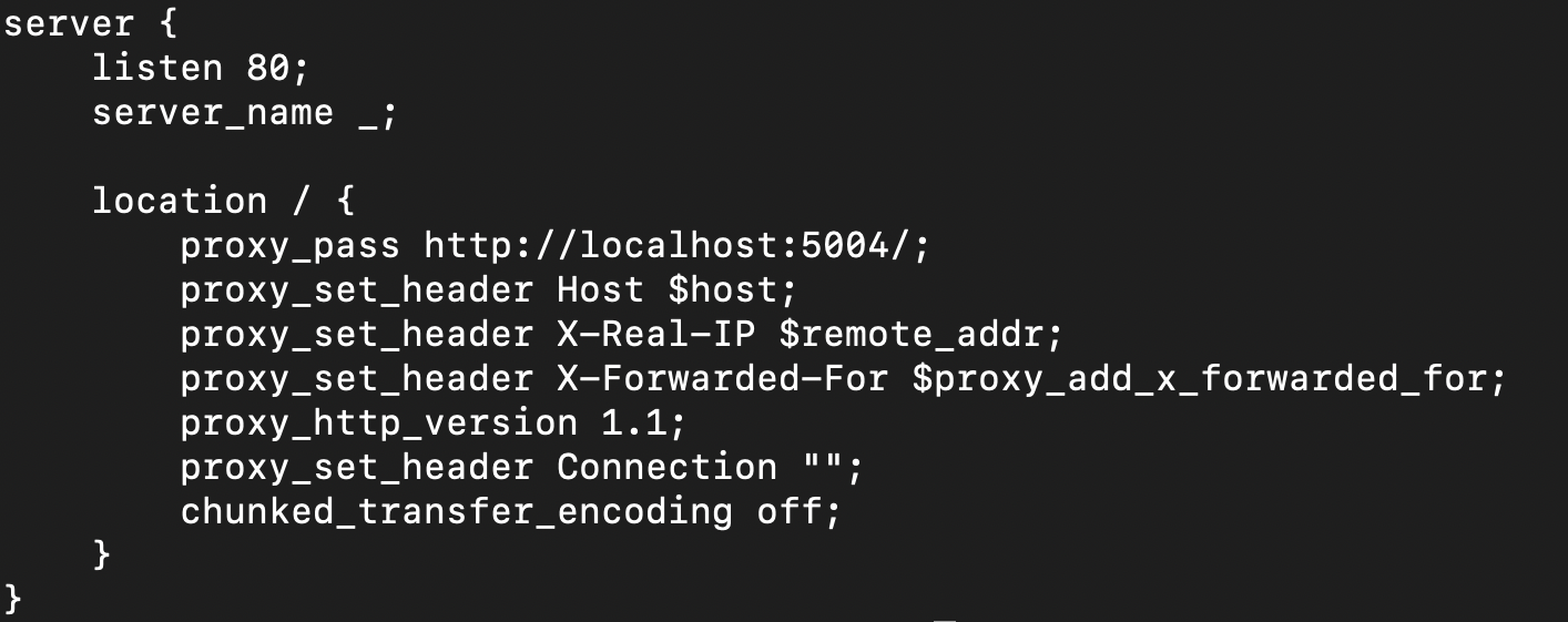 Nginx Setup